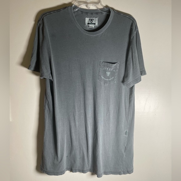 Visla Men’s Gray T-shirt size - Picture 2 of 7